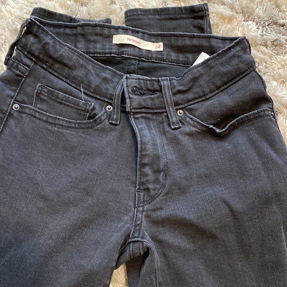 Levi's 711 Skinny Jeans-Size 24 (0) - Picture 4 of 6